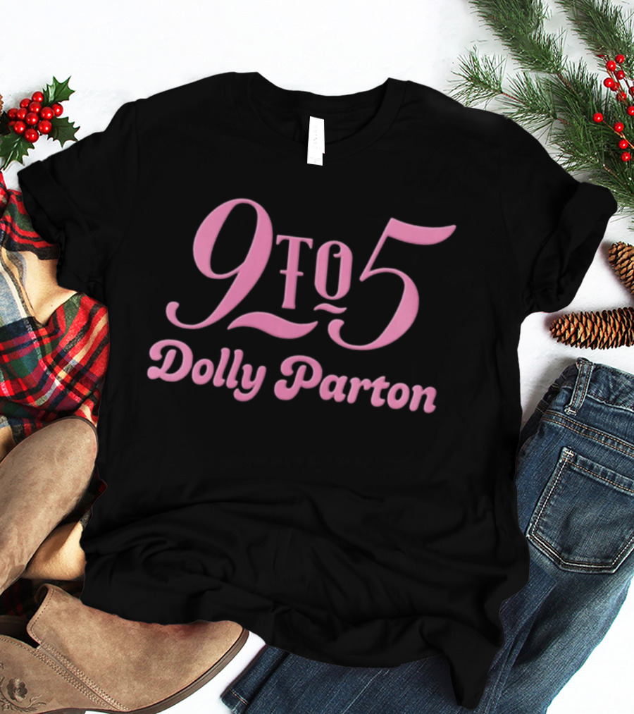 9 To 5 Dolly Parton Pink T-Shirt