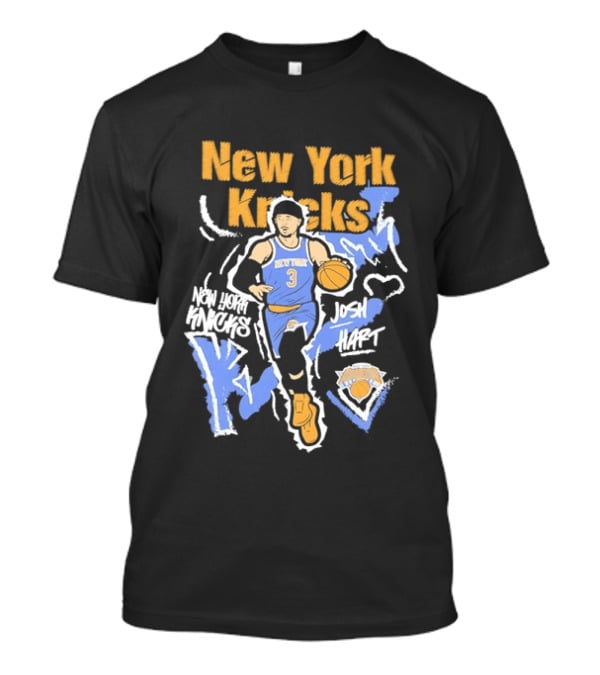 New York Knicks Josh Hart 3 NBA Basketball Player T-Shirt