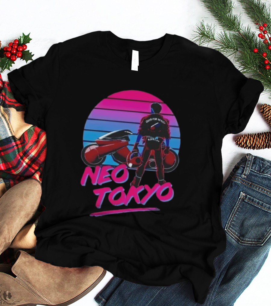 Kaneda Neo Tokyo Good For Health Bad For Education T-Shirt