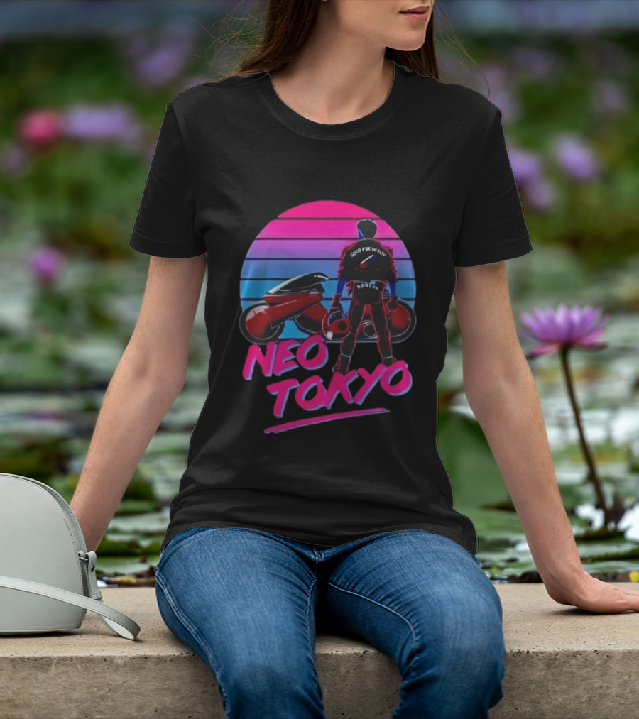 Kaneda Neo Tokyo Good For Health Bad For Education T-Shirt