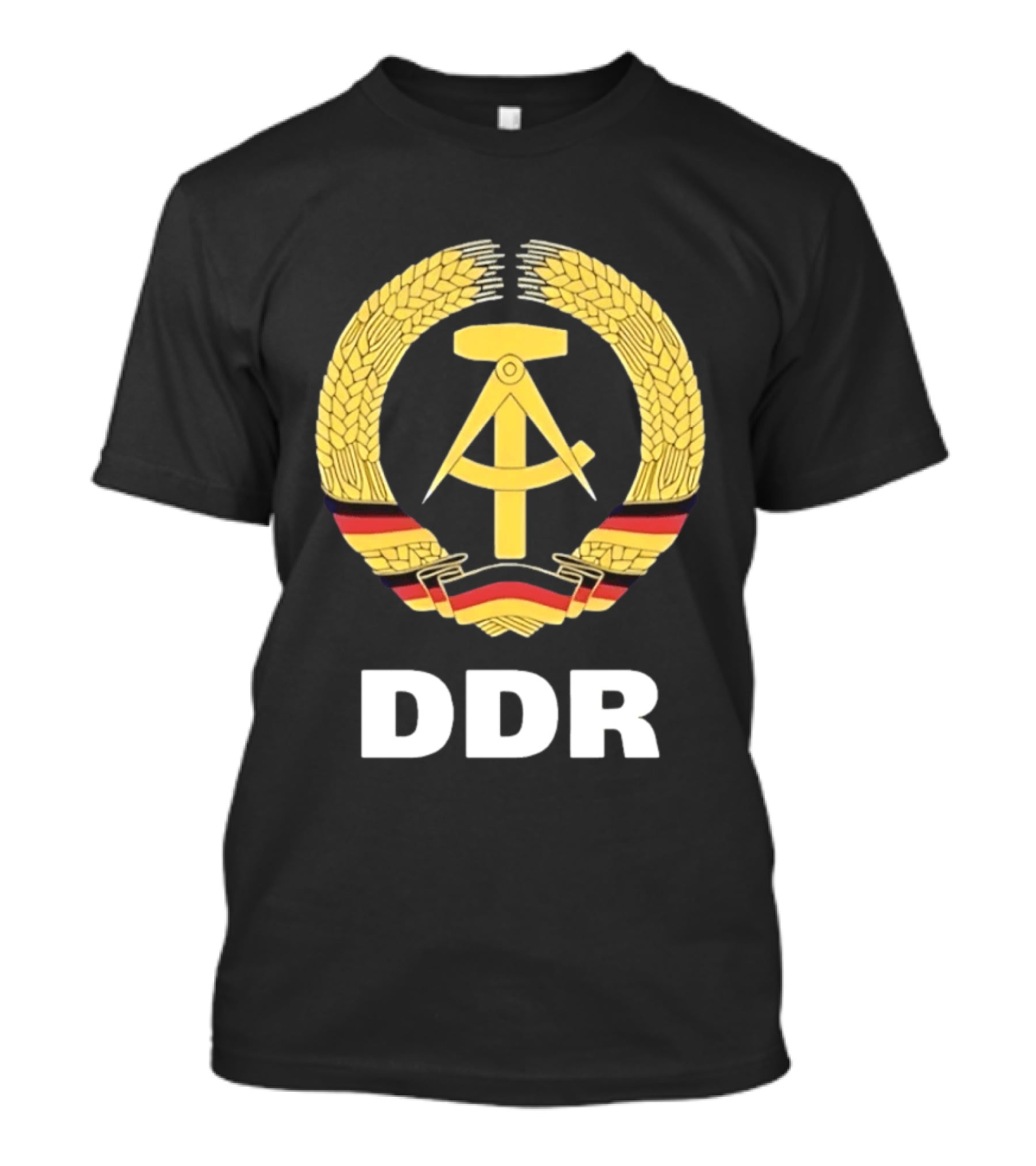 DDR German Democratic Republic Emblem East Germany T-Shirt