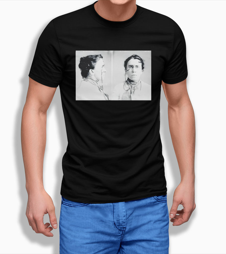 Emma Goldman Shot Anarchist Historical E. Goldmann 12178 T-Shirt