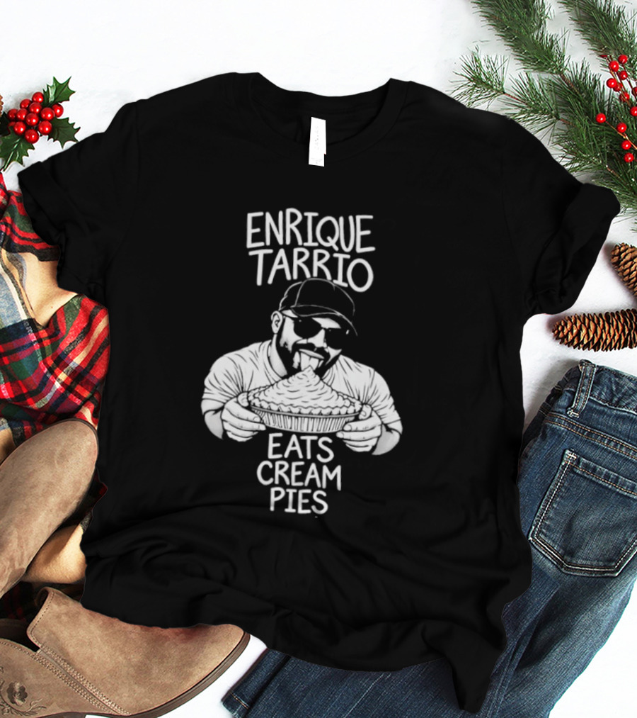 Enrique Tarrio Eats Cream Pies Satire T-Shirt