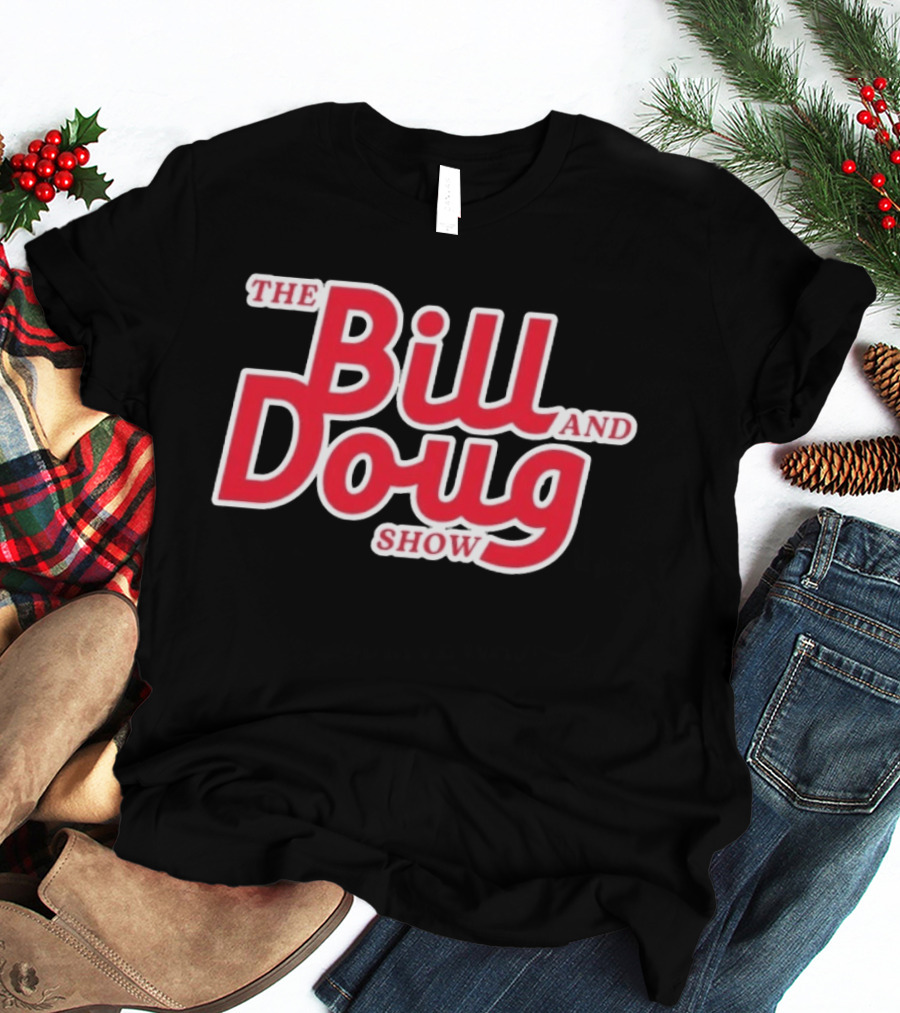 Ohio State Buckeyes The Bill And Doug Show Red Lettering T-Shirt