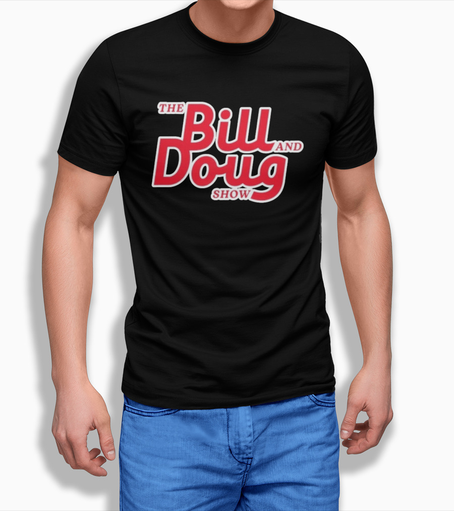 Ohio State Buckeyes The Bill And Doug Show Red Lettering T-Shirt