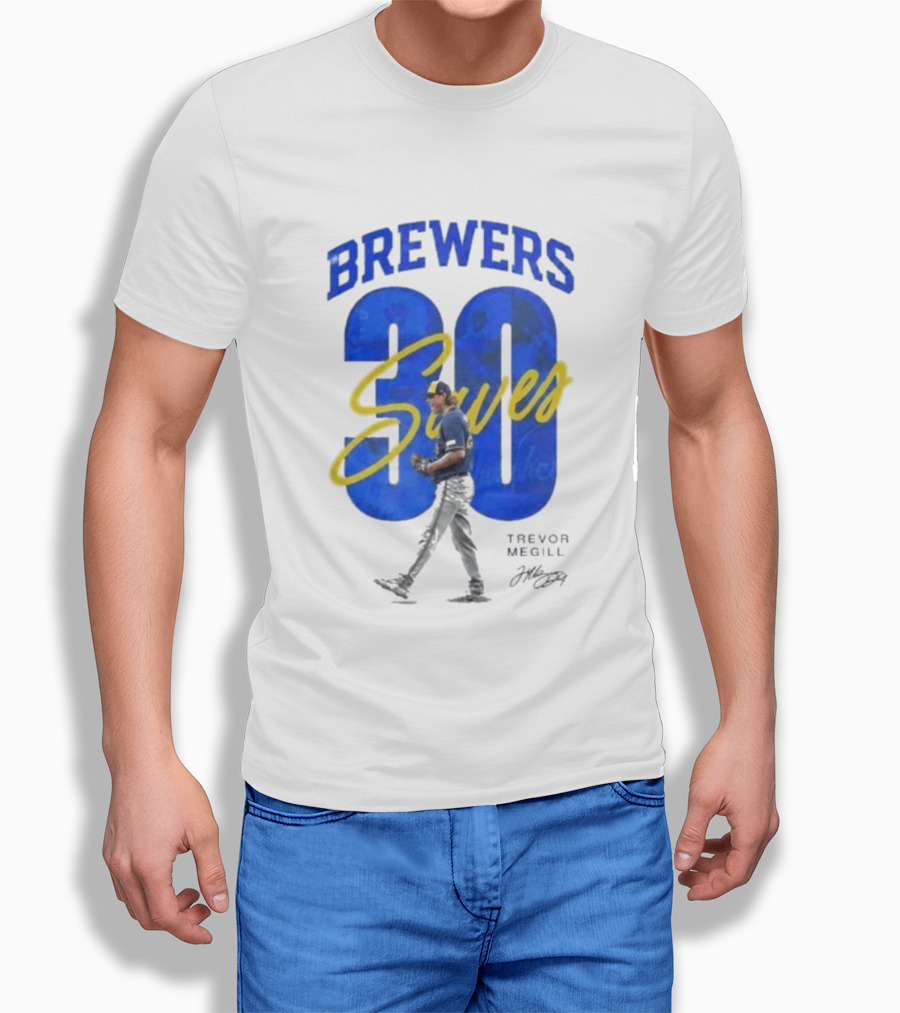 Brewers Trevor Megill 30 Saves T-Shirt