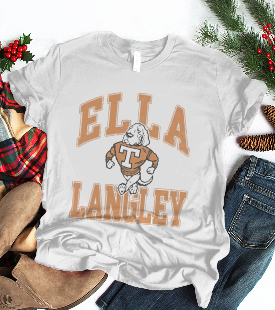Ella Langley Live At Food City Center Knoxville With Iconic Tennessee Mascot T T-Shirt