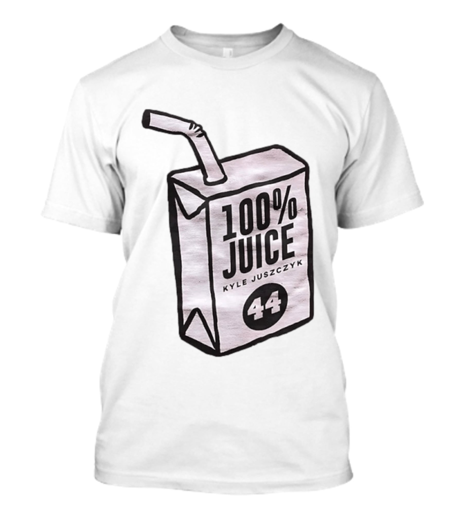 Kyle Juszczyk 100 Percent Juice 44 San Francisco 49ers Carton T-Shirt