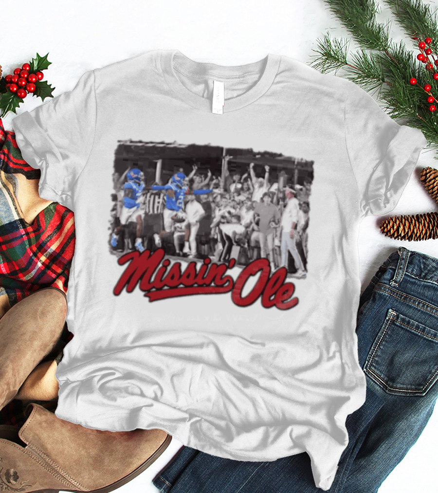 Lane Kiffin Missin Ole Ole Miss Rebels NCAA Football T-Shirt