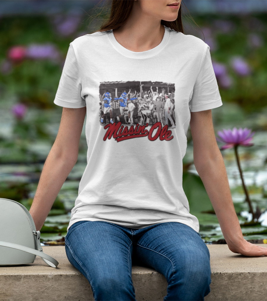 Lane Kiffin Missin Ole Ole Miss Rebels NCAA Football T-Shirt