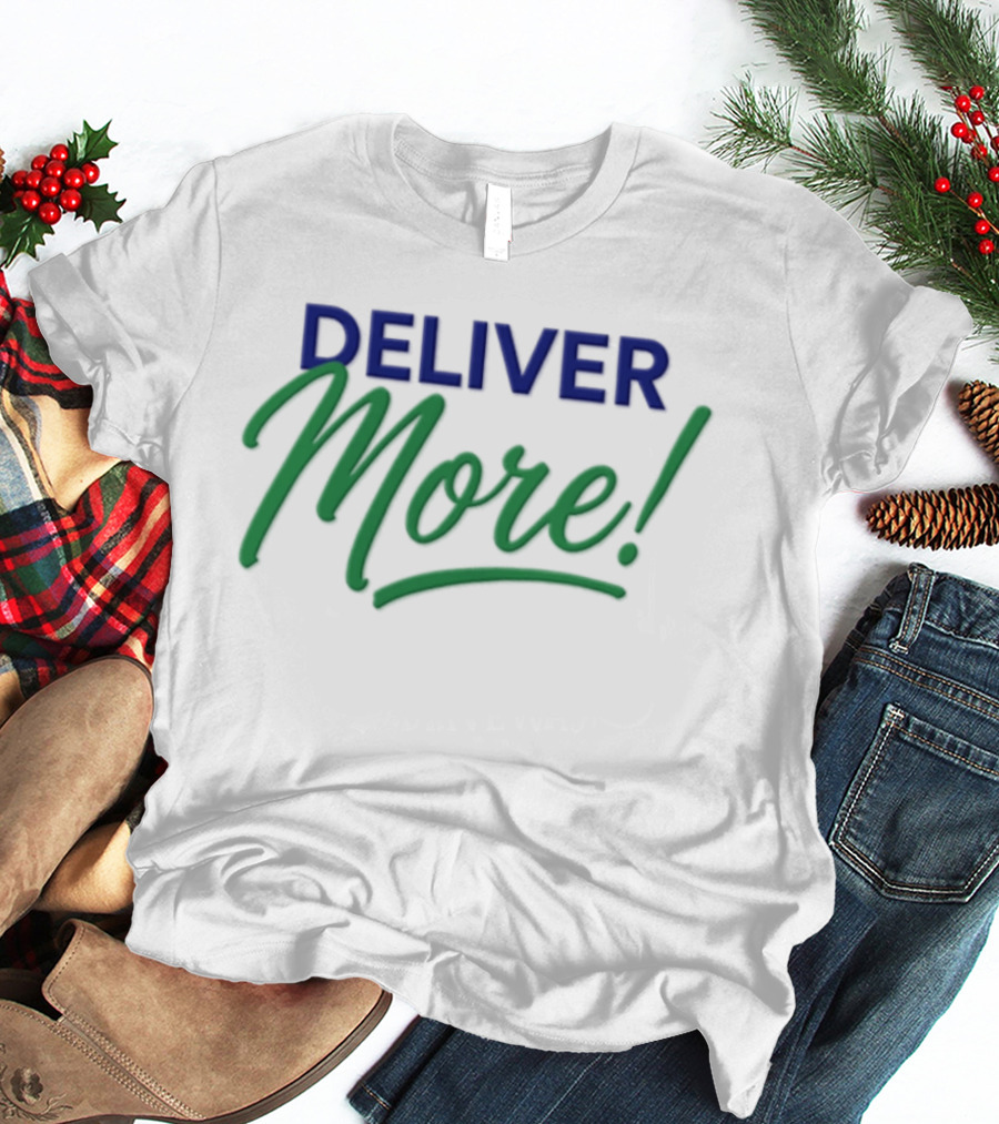 Deliver More Meals On Wheels Campaign T-Shirt