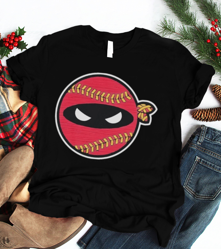 Atlanta Braves Baseball Ninja Face Mask Stitching T-Shirt