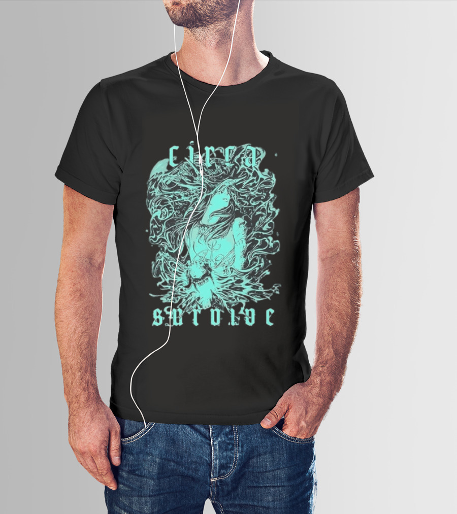 Circa Survive Band Alternative Rock Psychedelic T-Shirt