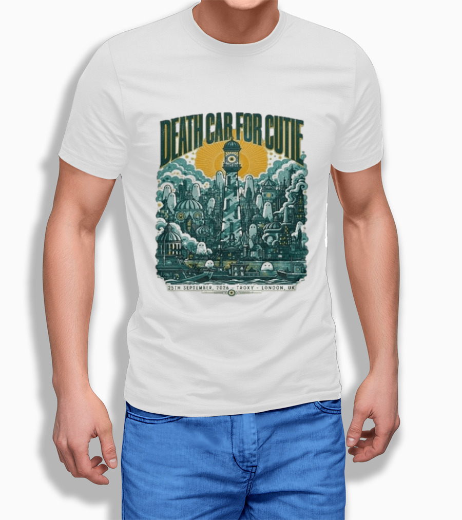 Death Cab For Cutie 25th September 2026 Troxy London UK T-Shirt