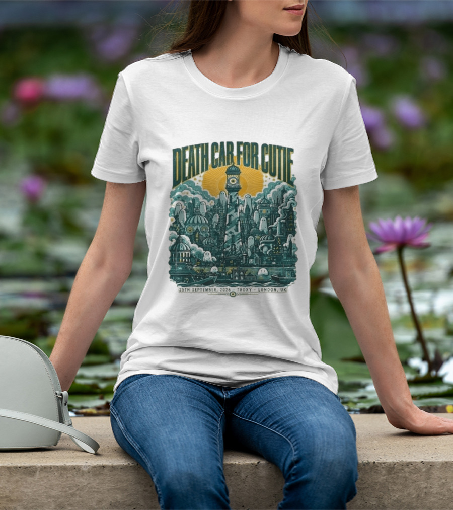 Death Cab For Cutie 25th September 2026 Troxy London UK T-Shirt