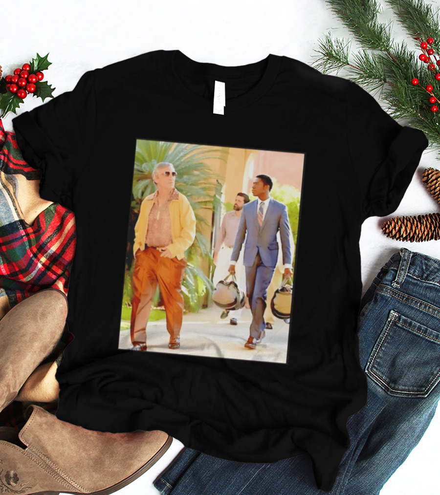 Snowfall TV Series Characters Franklin Saint Teddy McDonald Fashion Outfits T-Shirt