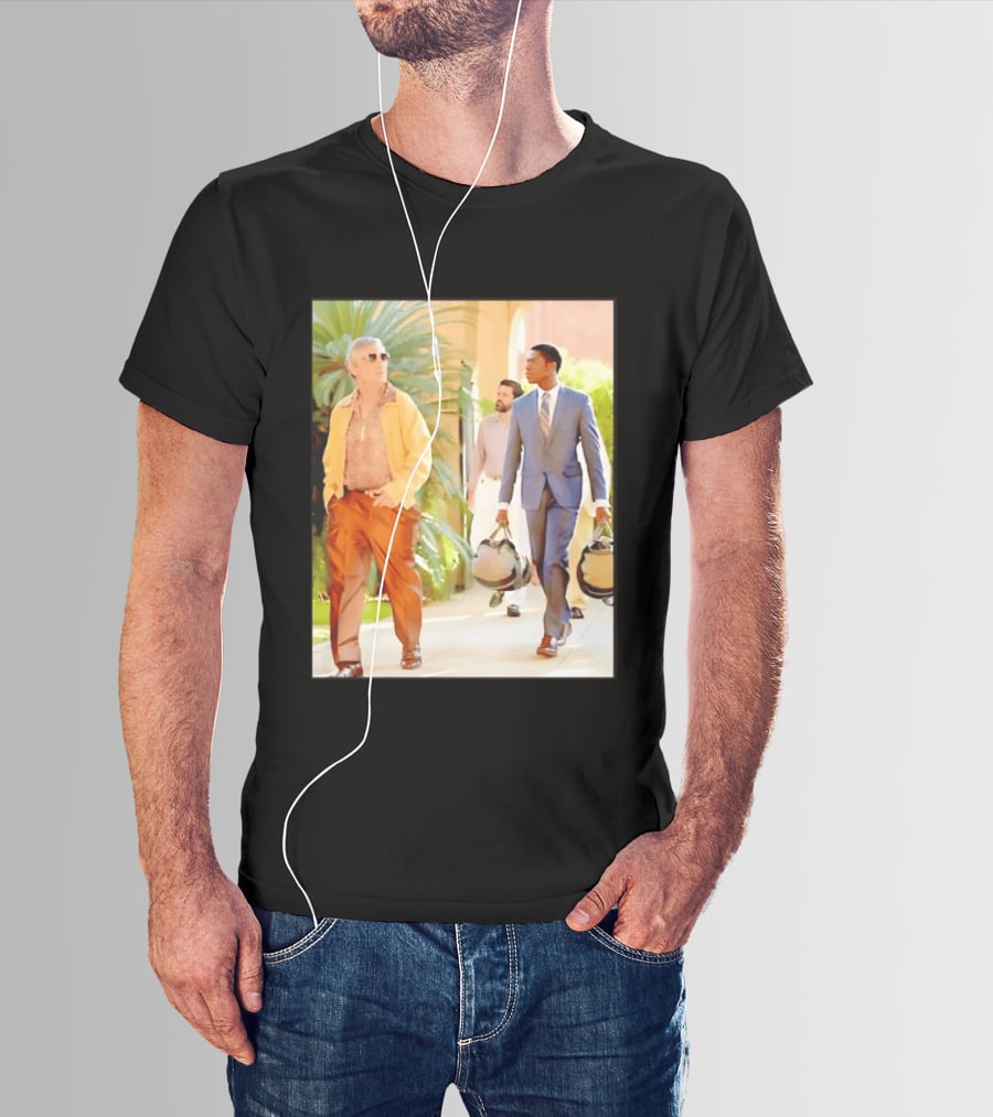 Snowfall TV Series Characters Franklin Saint Teddy McDonald Fashion Outfits T-Shirt