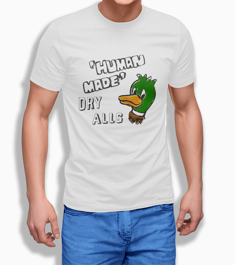 Human Made Dry Alls Duck Nigo Streetwear T-Shirt
