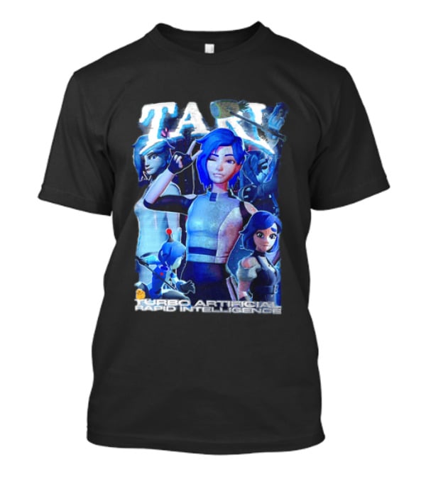 Tari Turbo Artificial Rapid Intelligence Character Montage T-Shirt