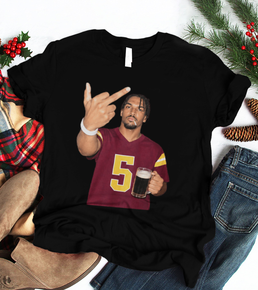 Jayden Daniels Middle Finger T-Shirt