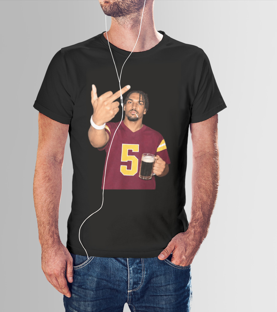 Jayden Daniels Middle Finger T-Shirt
