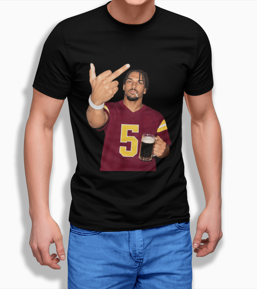 Jayden Daniels Middle Finger T-Shirt