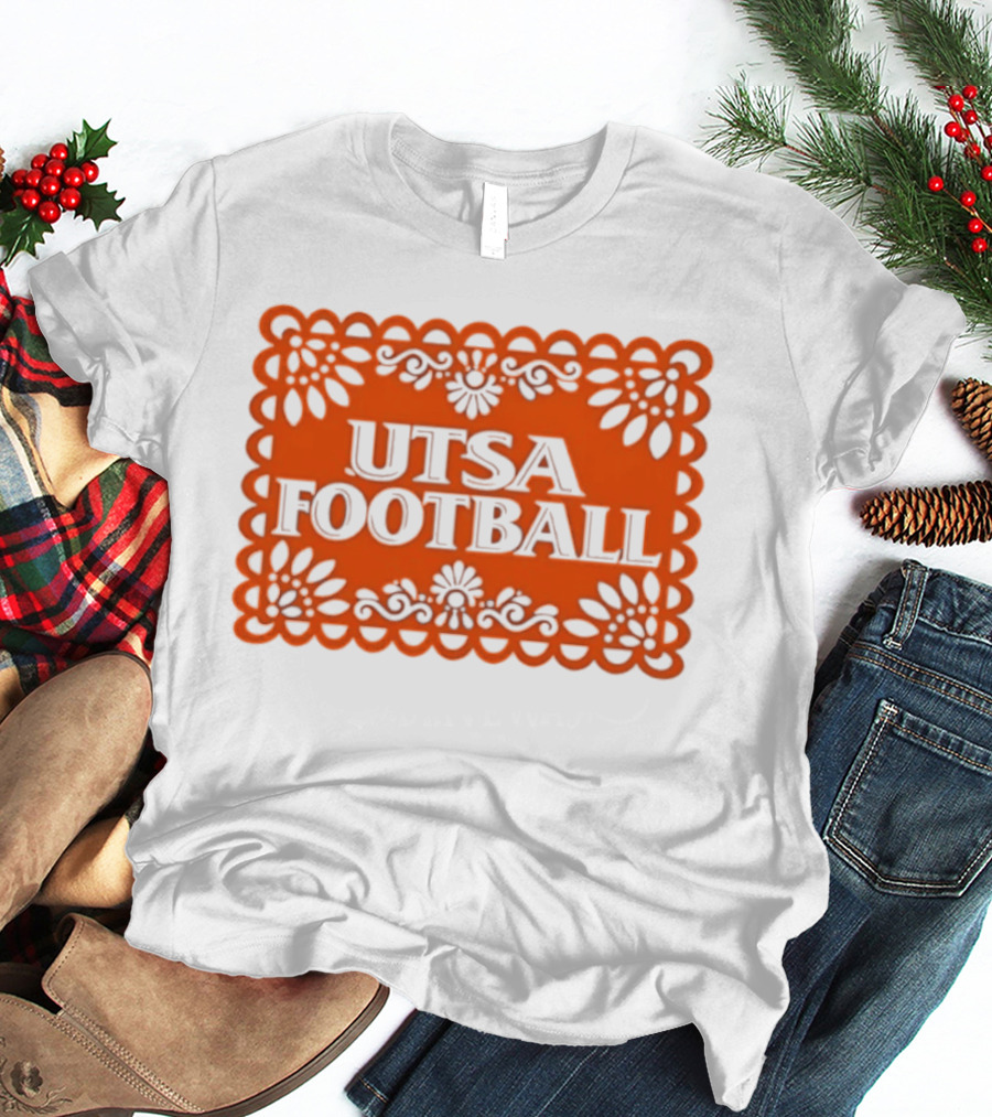 UTSA Football Papel Picado Roadrunners Team Spirit T-Shirt