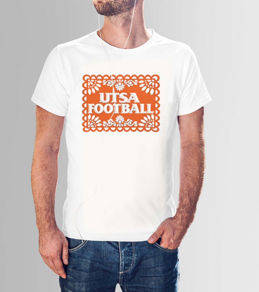 UTSA Football Papel Picado Roadrunners Team Spirit T-Shirt