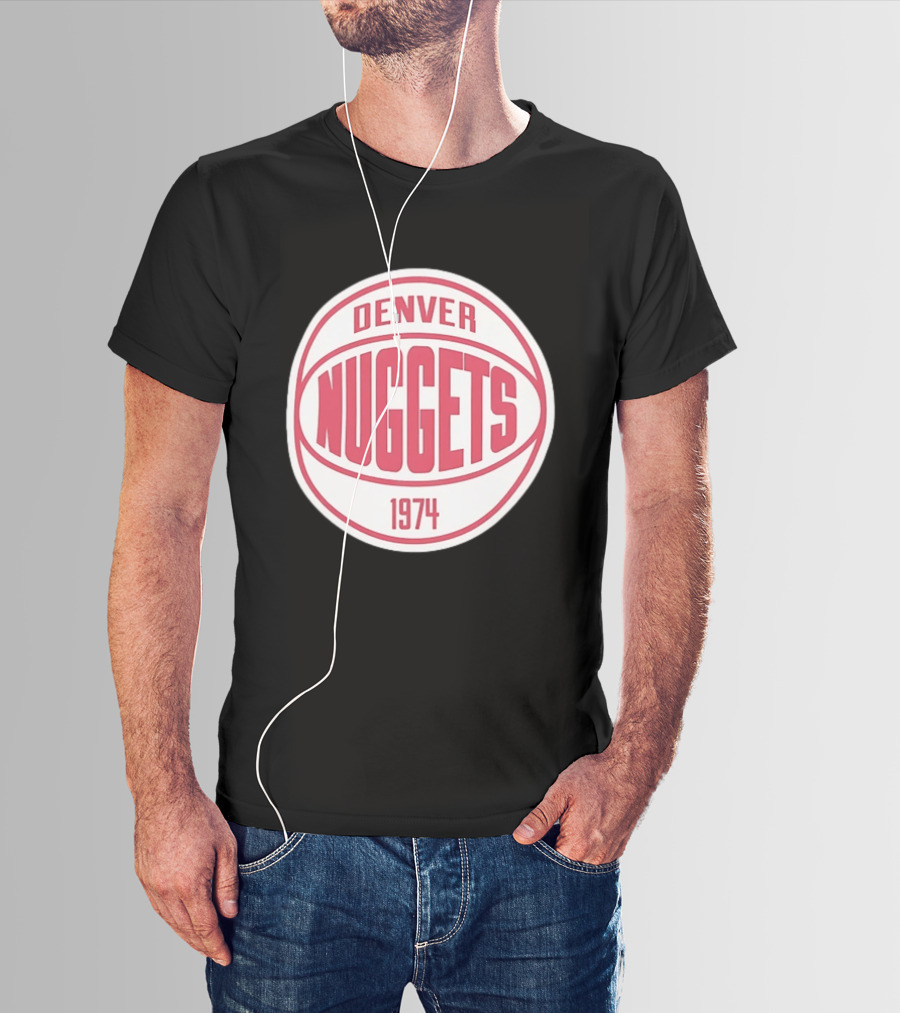 Denver Nuggets 1974 Vintage Basketball T-Shirt