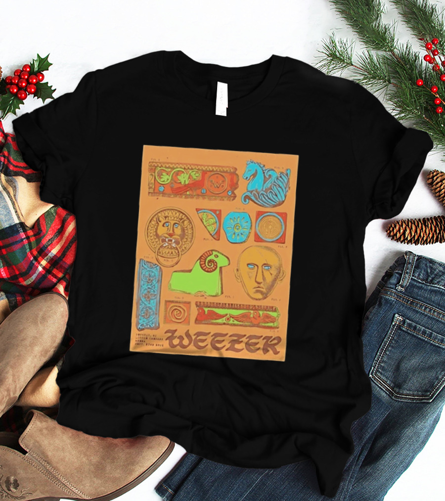 Weezer Detroit Little Caesars Arena September 27 2024 T-Shirt