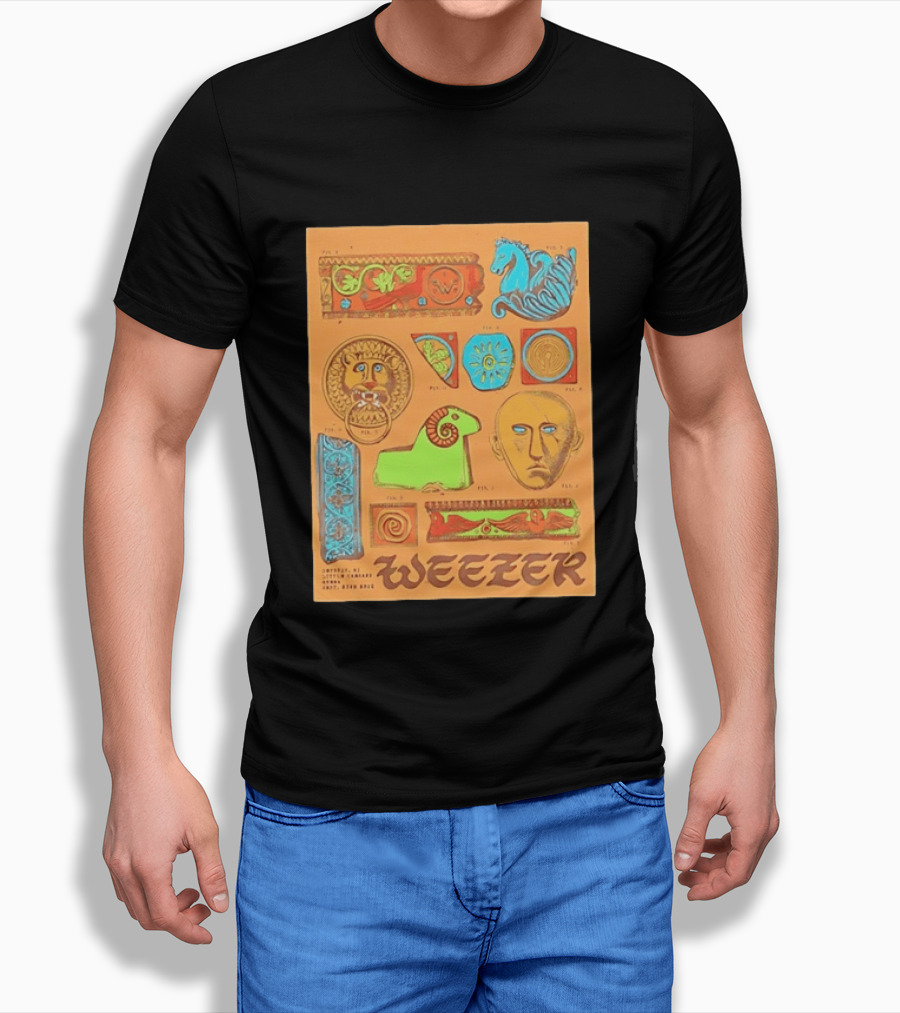 Weezer Detroit Little Caesars Arena September 27 2024 T-Shirt