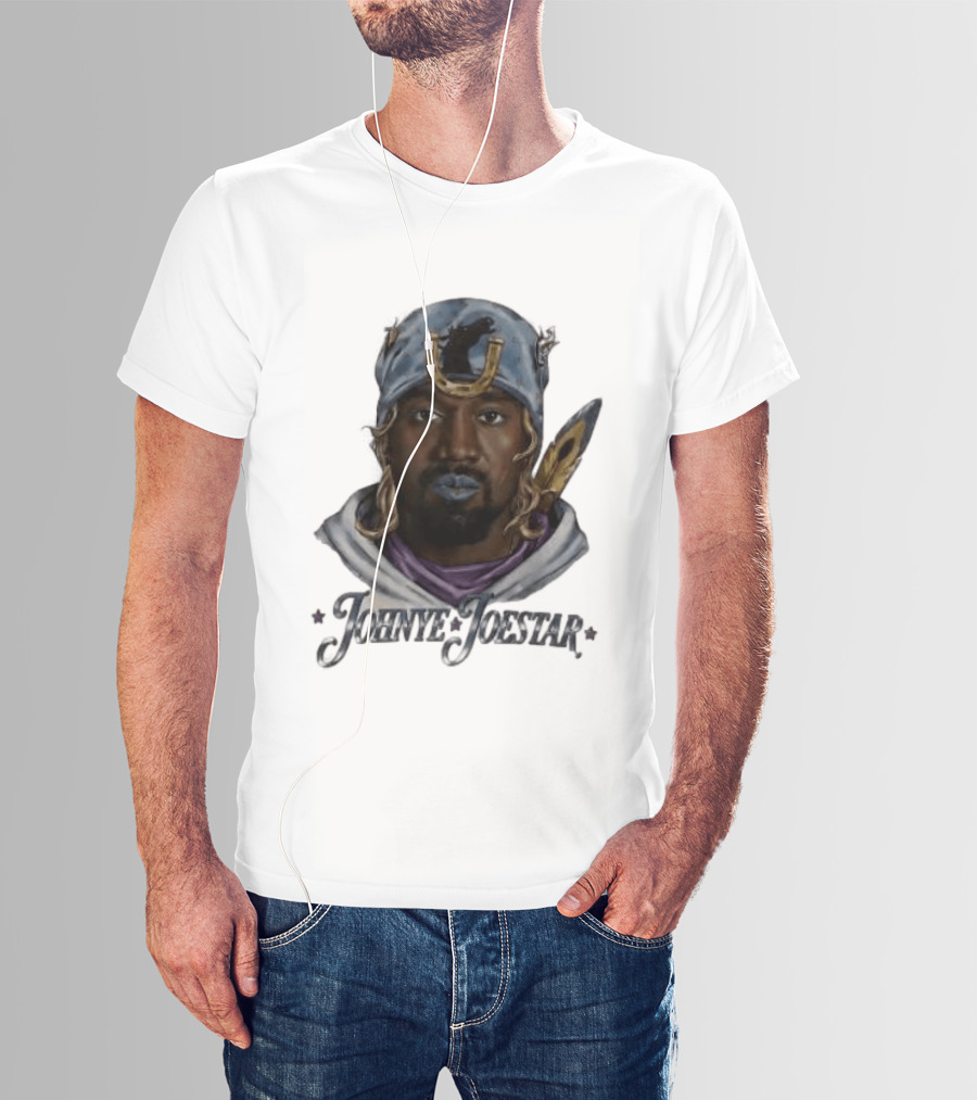 JOHN YE JOESTAR Anime Crossover Character Mashup T-Shirt