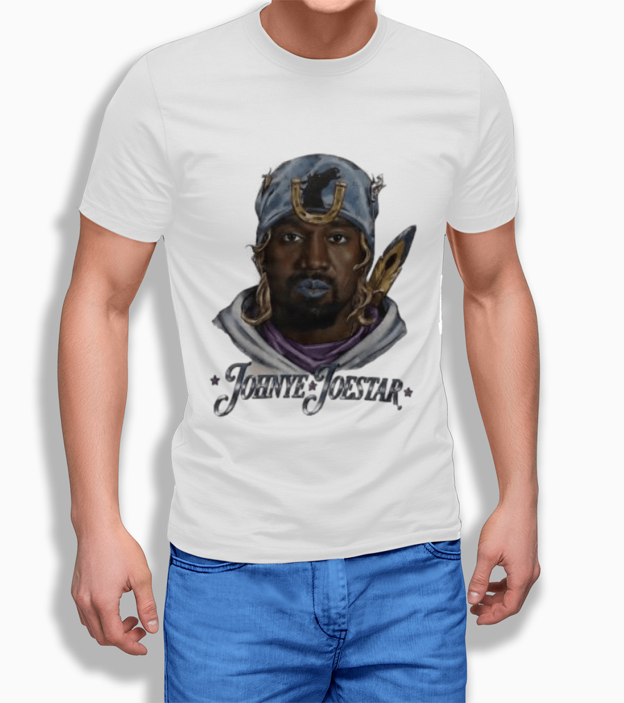 JOHN YE JOESTAR Anime Crossover Character Mashup T-Shirt