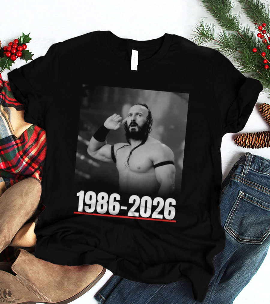 AEW Announced That Benjamin Satterley Known As Pac Passed Away 1986 2026 T-Shirt