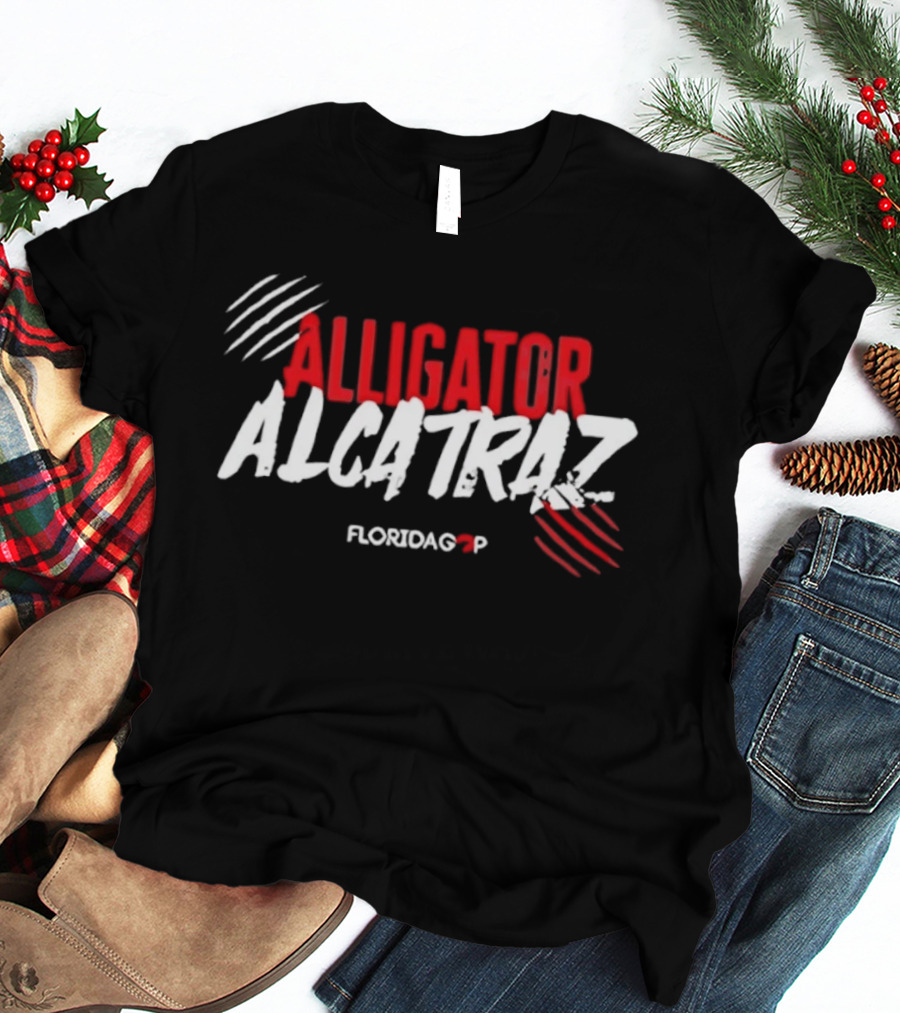 Alligator Alcatraz Florida Gop T-Shirt