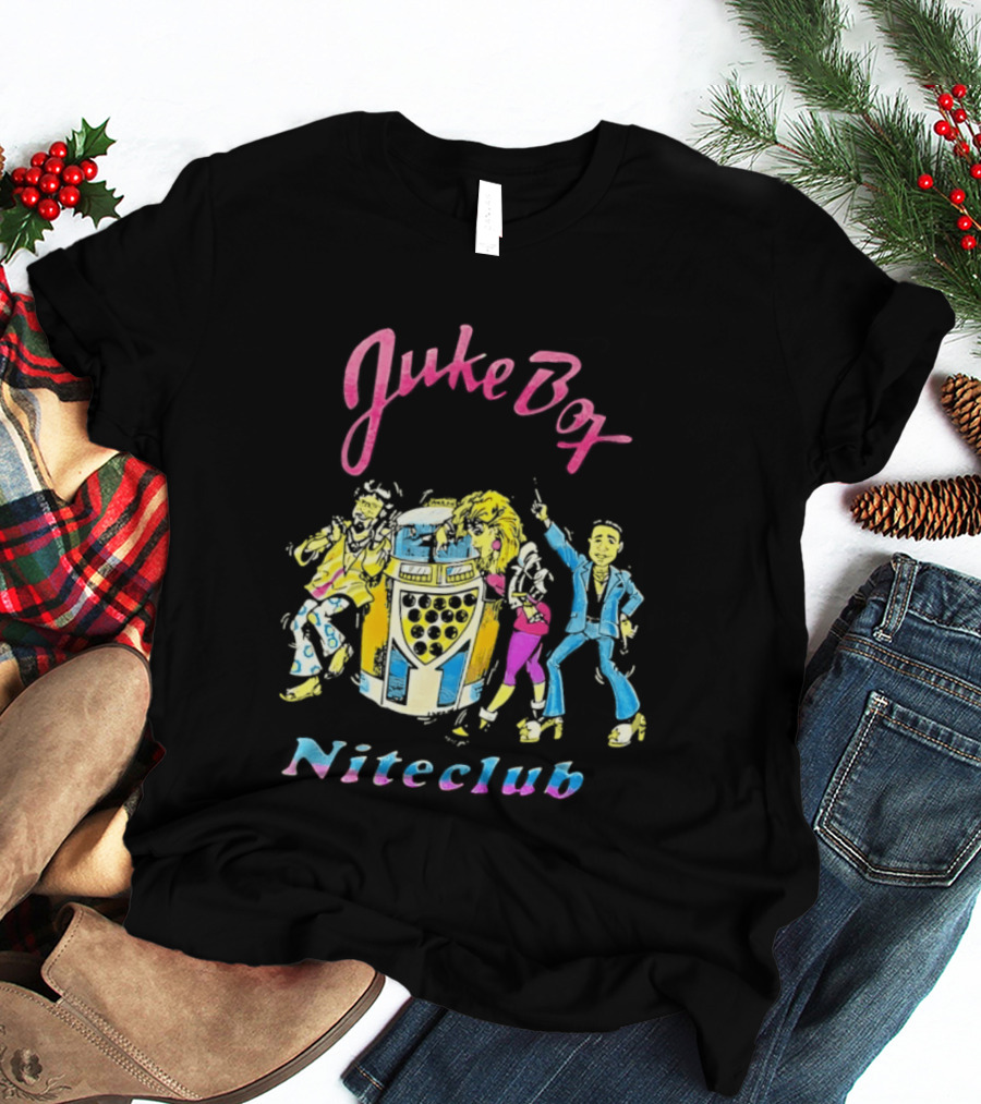 Juke Box Niteclub Retro Dance Party Vibes T-Shirt
