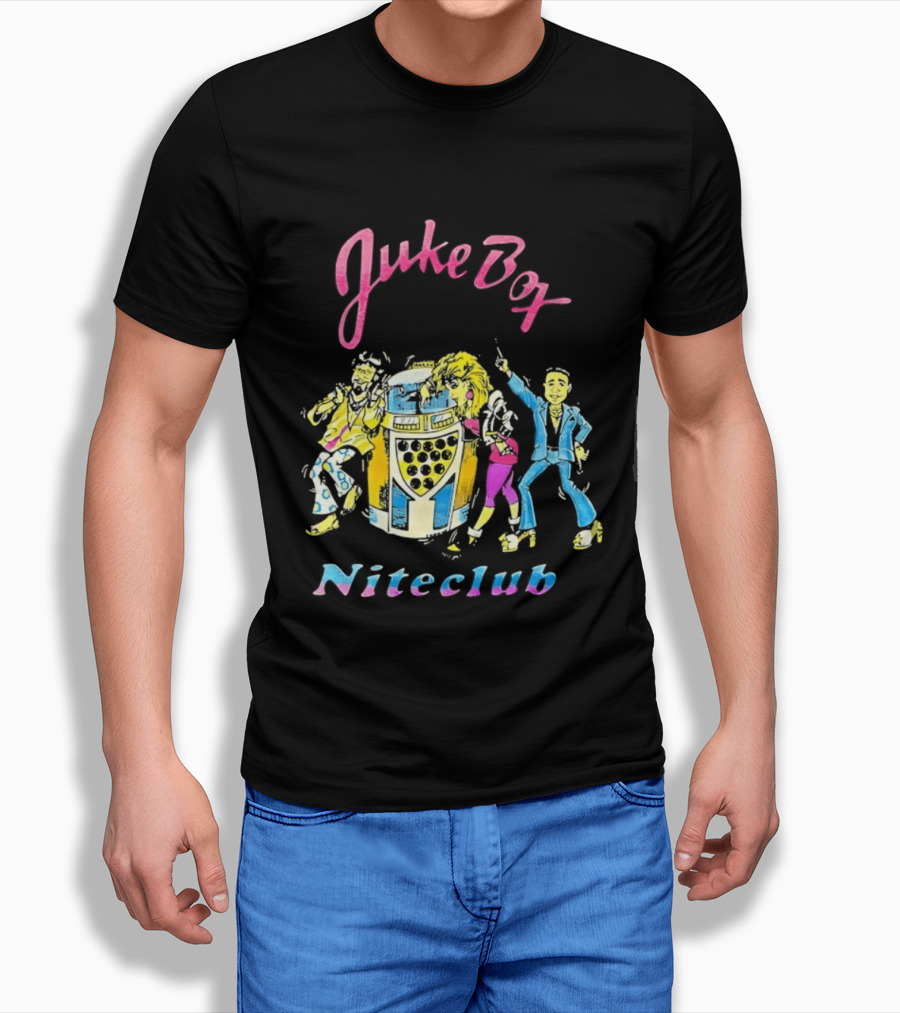 Juke Box Niteclub Retro Dance Party Vibes T-Shirt