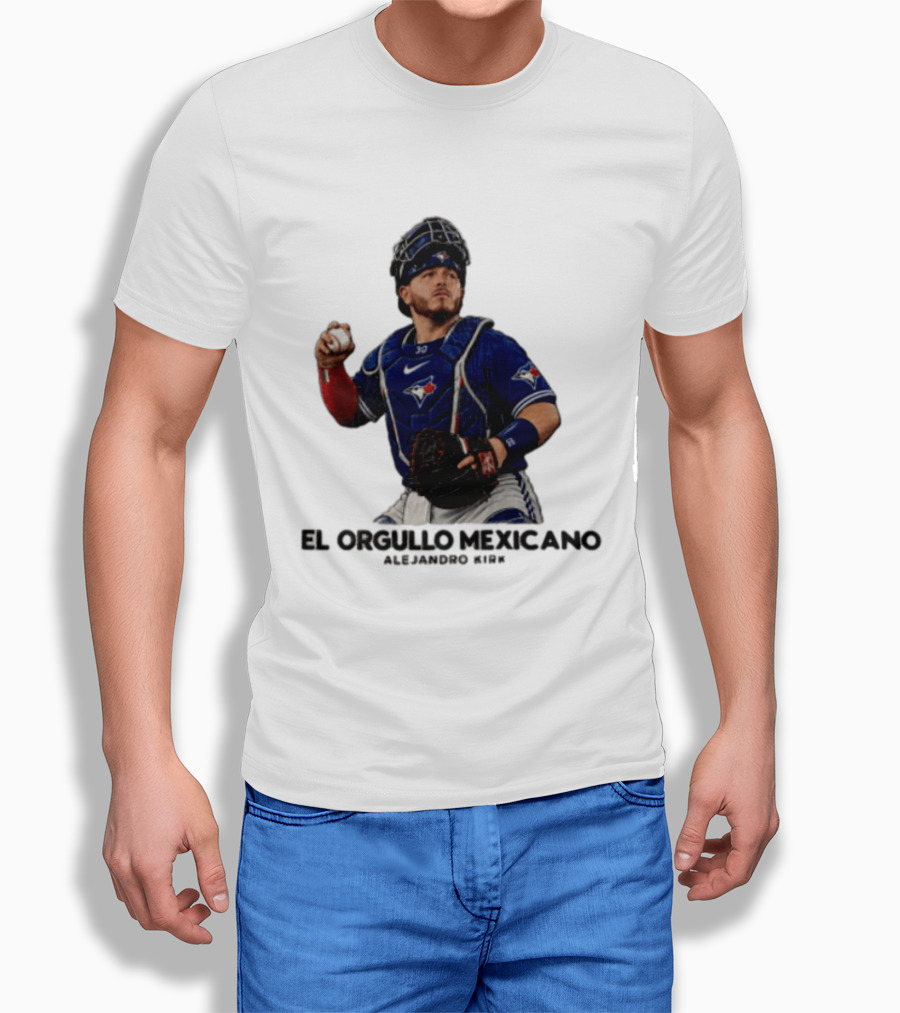 El Orgullo Mexicano Alejandro Kirk Toronto Blue Jays Catcher MLB T-Shirt