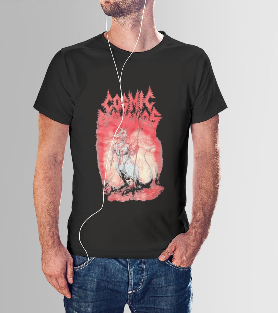 Cosmic Psychos Devil Kangaroo Australian Punk T-Shirt