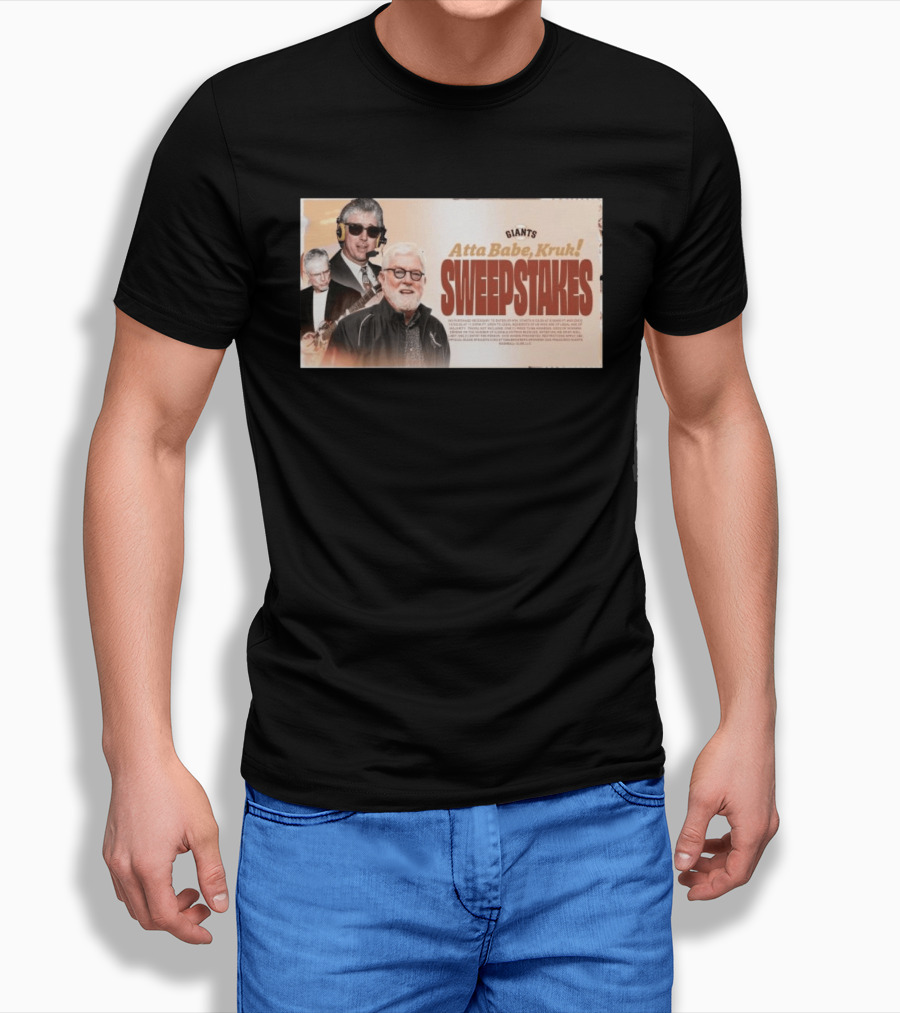 Giants Atta Babe Kruk Sweepstakes T-Shirt