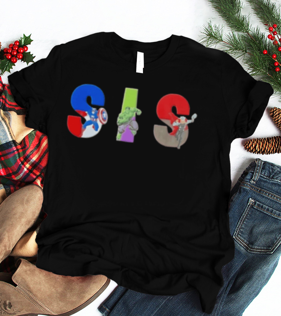 SIS Captain America Hulk Thor Avengers T-Shirt