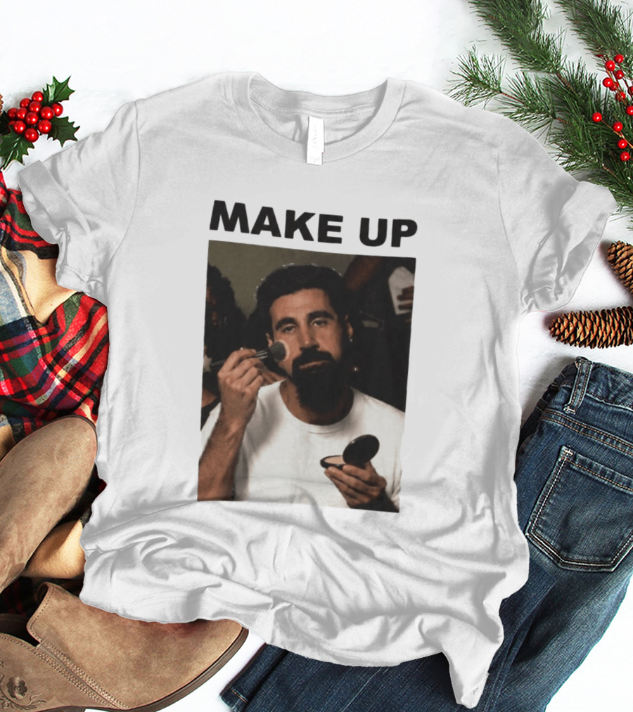 Soad Brazil Makeup Celebrity Face Applying Powder T-Shirt