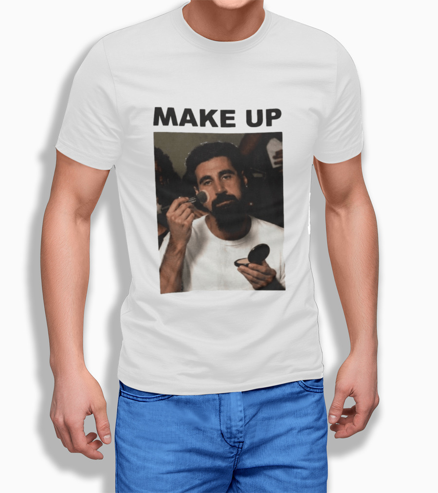 Soad Brazil Makeup Celebrity Face Applying Powder T-Shirt