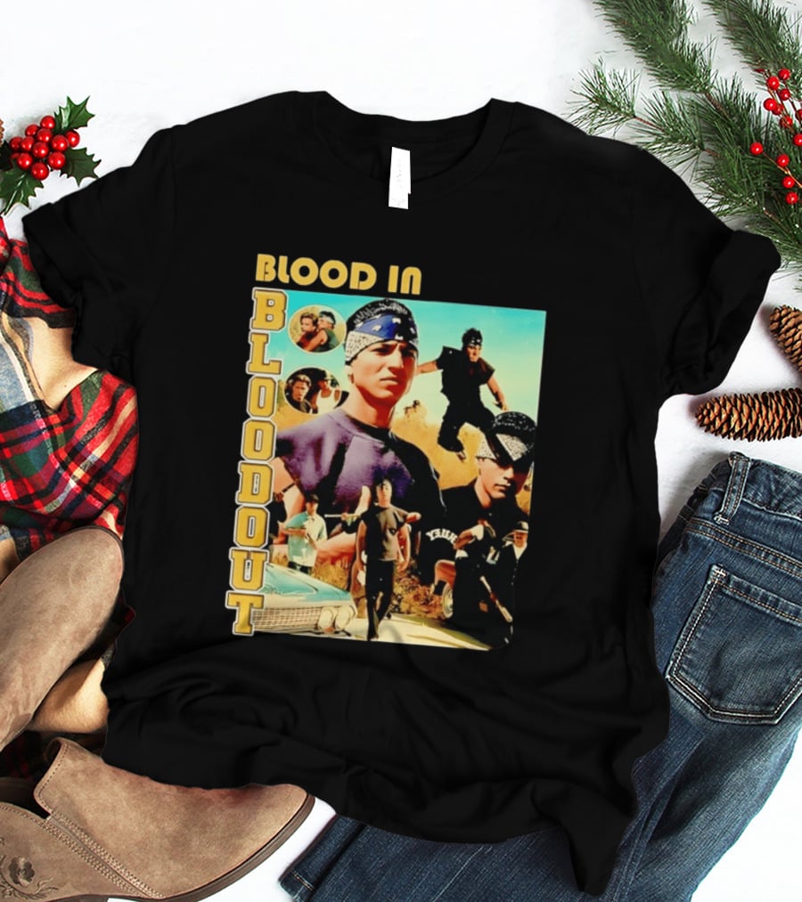 Blood In Blood Out 90s Cult Classic Movie T-Shirt