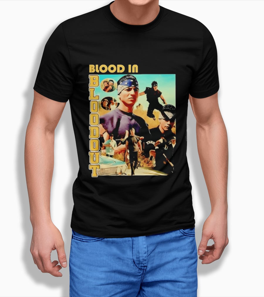 Blood In Blood Out 90s Cult Classic Movie T-Shirt