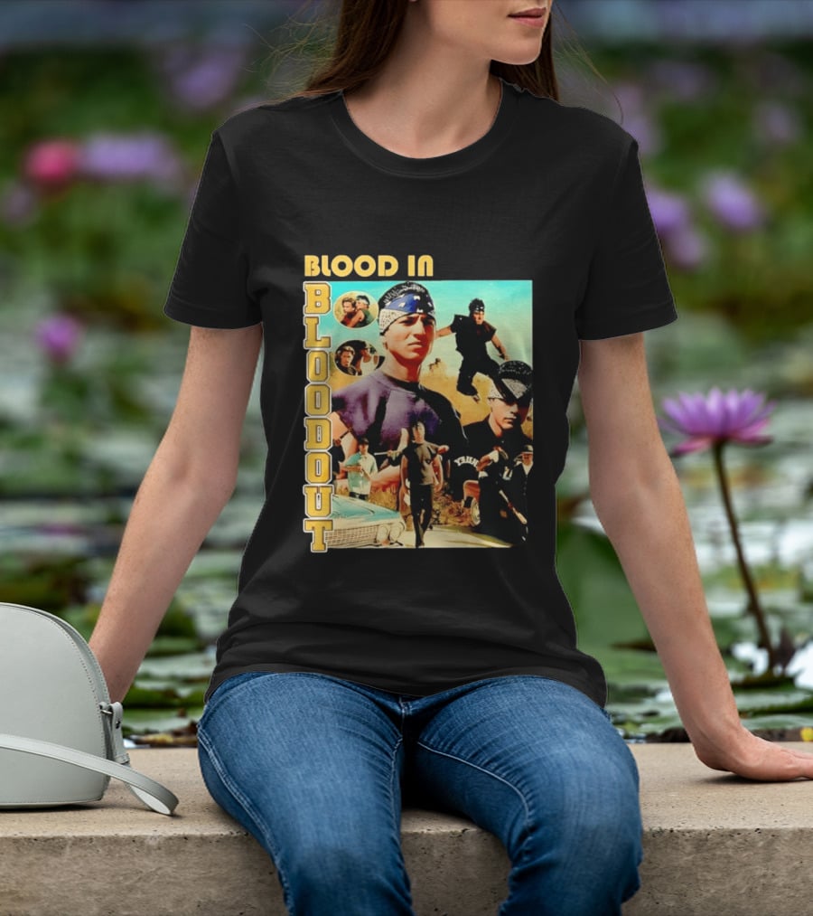 Blood In Blood Out 90s Cult Classic Movie T-Shirt