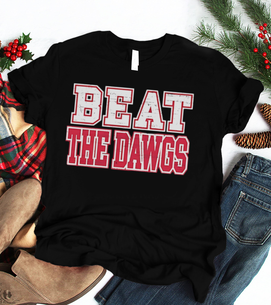 South Carolina Gamecocks Beat The Dawgs Georgia NCAA 2026 T-Shirt