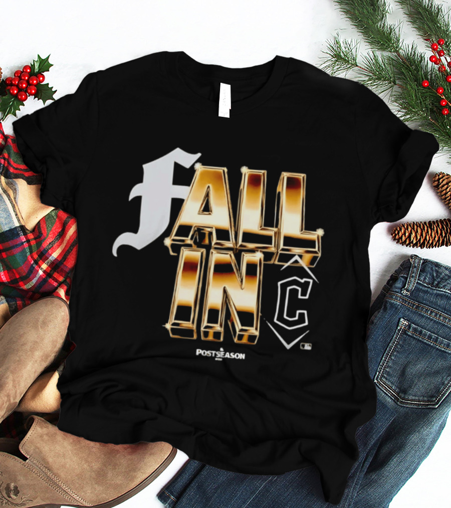 Cleveland Guardians Fall In C 2024 MLB Postseason T-Shirt
