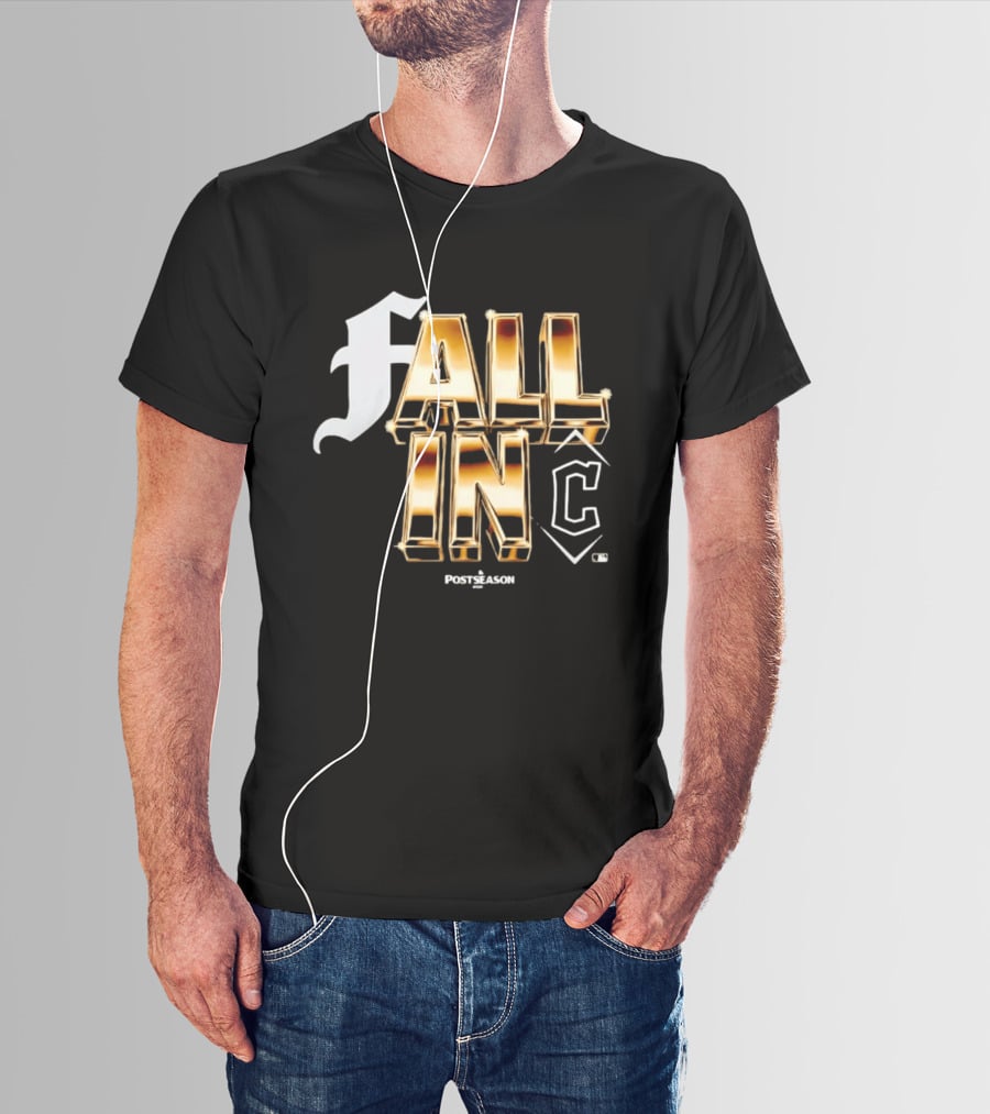 Cleveland Guardians Fall In C 2024 MLB Postseason T-Shirt