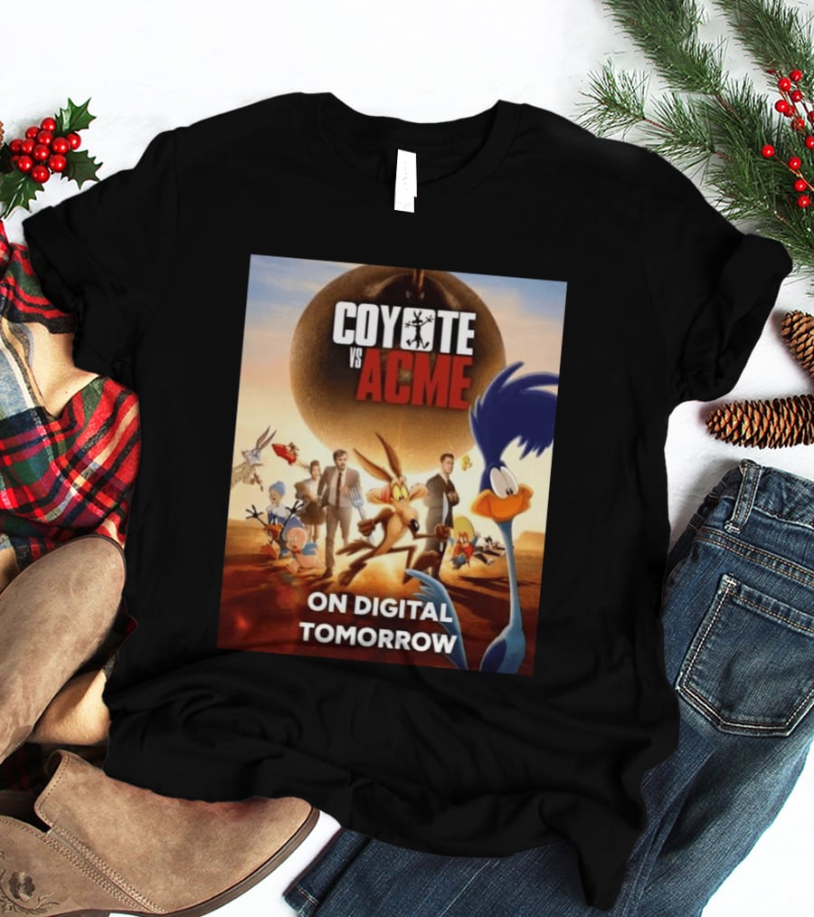 Coyote Vs Acme Digital Release Featuring Iconic Looney Tunes Characters T-Shirt